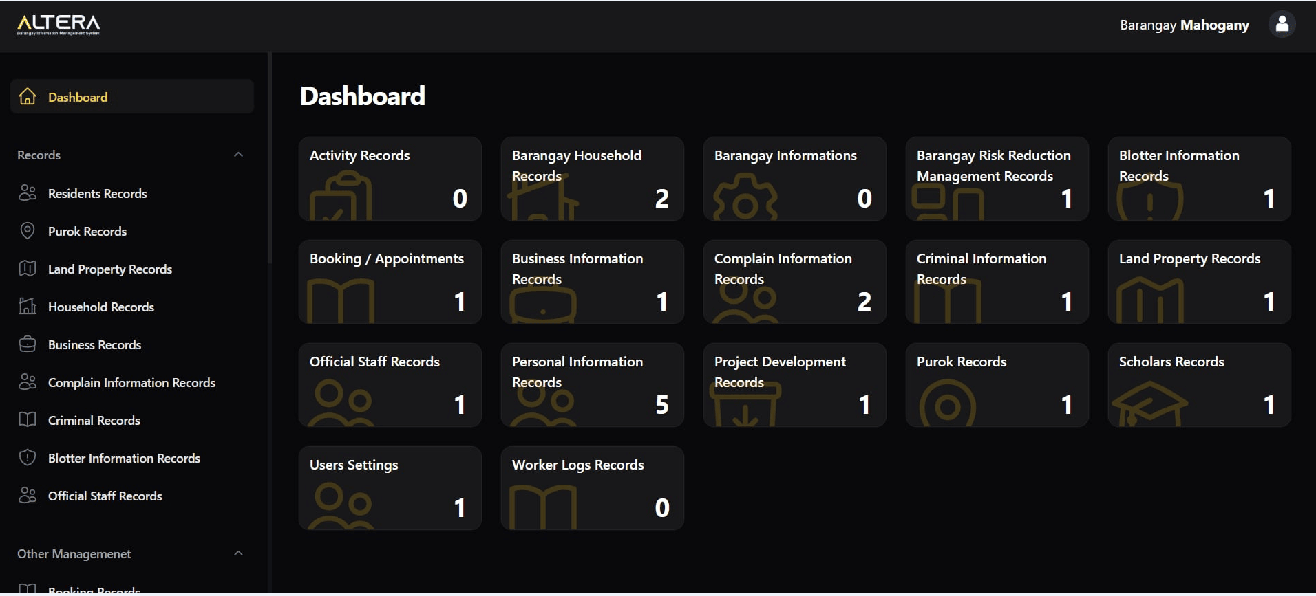 Altera Barangay / City App screenshot 2