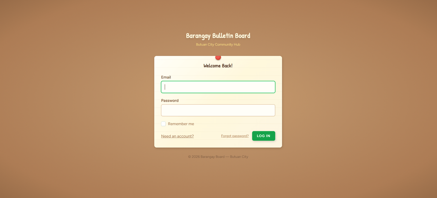 Barangay Bulletin Hub screenshot 1