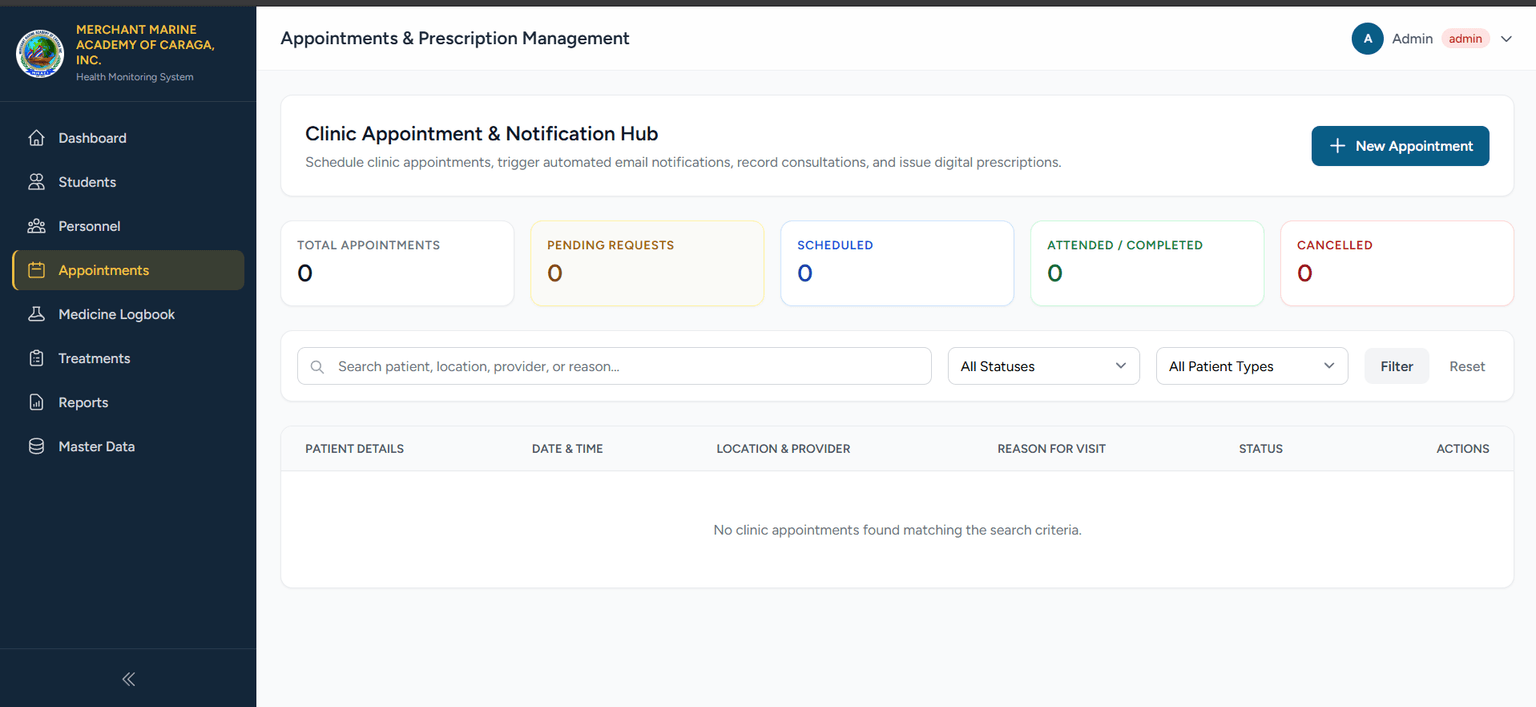 eClinic Medical Records System screenshot 5