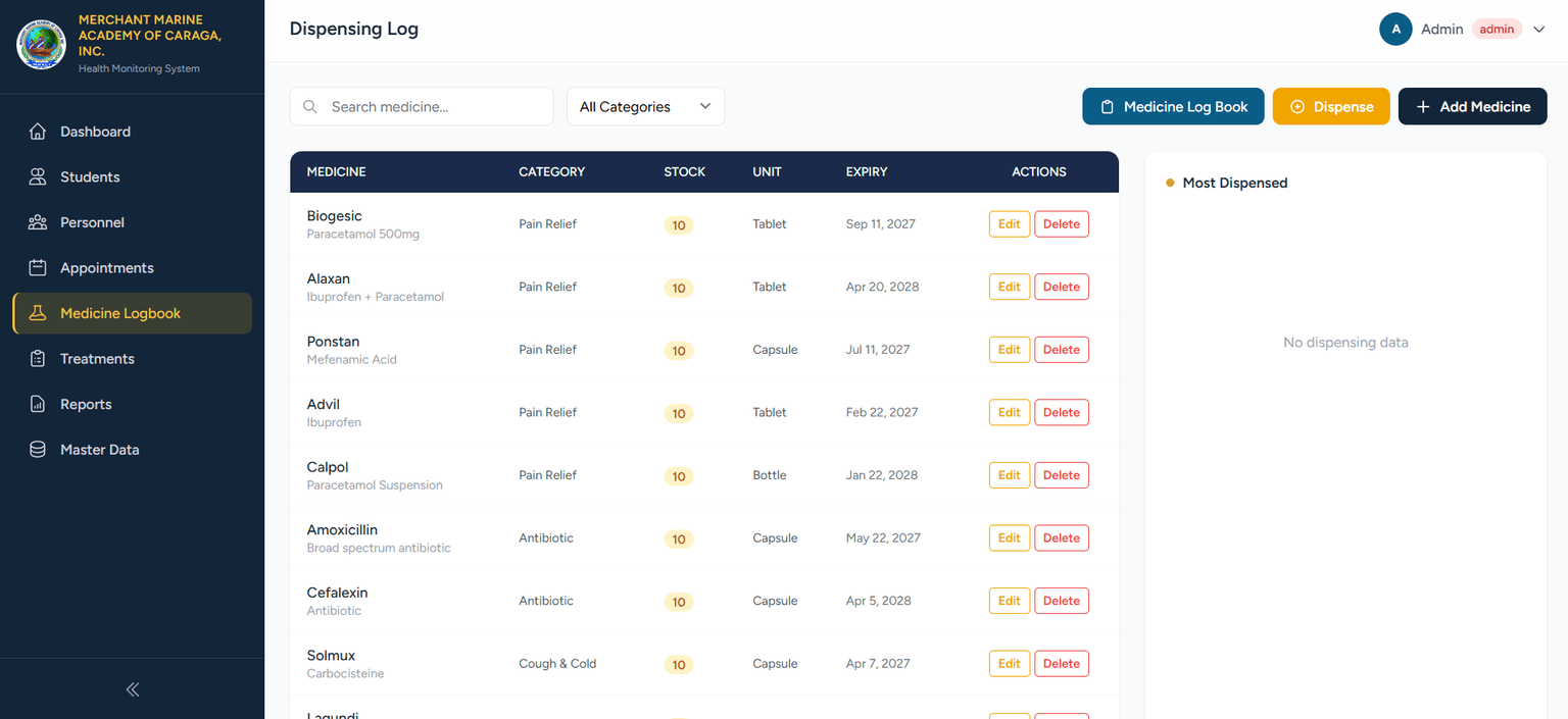 eClinic Medical Records System screenshot 6