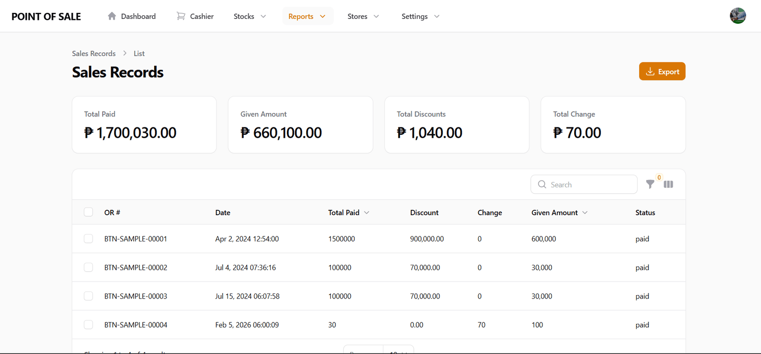 Point Of Sale Suite screenshot 5